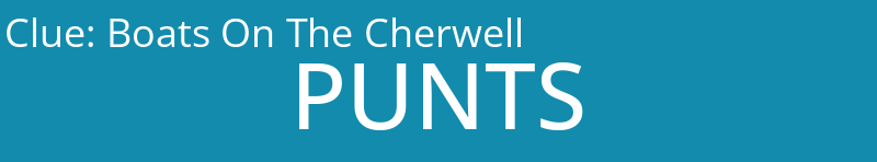 Boats On The Cherwell