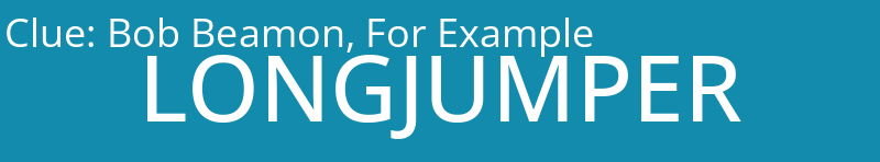 Bob Beamon, For Example