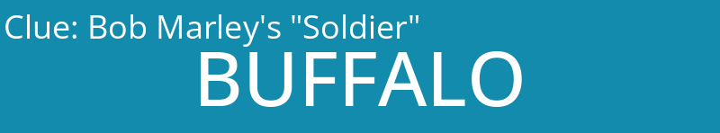 Bob Marley's "Soldier"