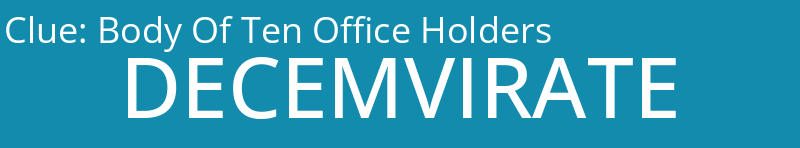 Body Of Ten Office Holders
