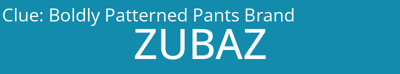 Boldly Patterned Pants Brand