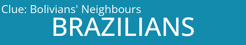 Bolivians' Neighbours