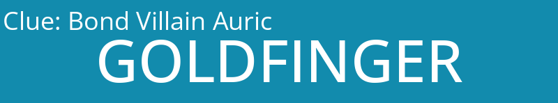 Bond Villain Auric