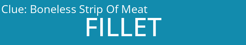 Boneless Strip Of Meat