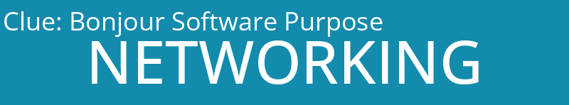Bonjour Software Purpose