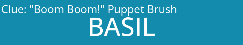 "Boom Boom!" Puppet Brush
