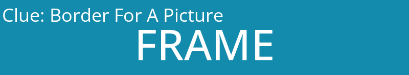 Border For A Picture