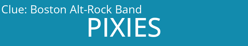 Boston Alt-Rock Band