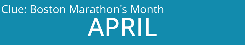 Boston Marathon's Month