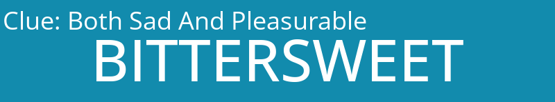 Both Sad And Pleasurable