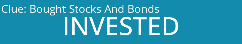 Bought Stocks And Bonds