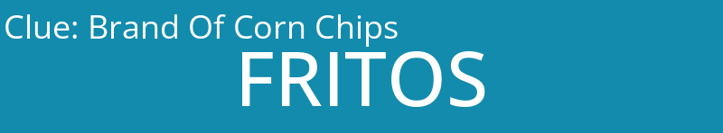 Brand Of Corn Chips