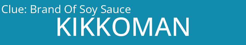 Brand Of Soy Sauce
