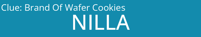 Brand Of Wafer Cookies