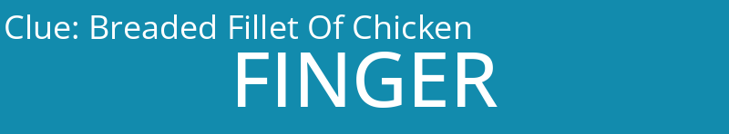 Breaded Fillet Of Chicken