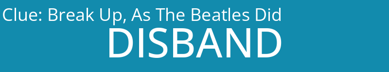 Break Up, As The Beatles Did