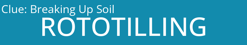 Breaking Up Soil