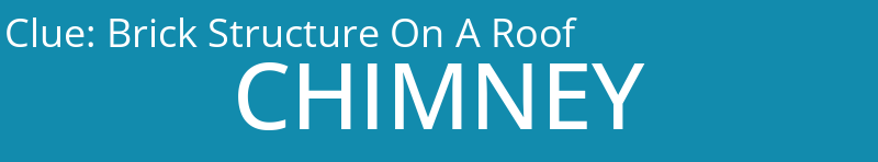 Brick Structure On A Roof