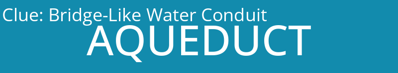 Bridge-Like Water Conduit