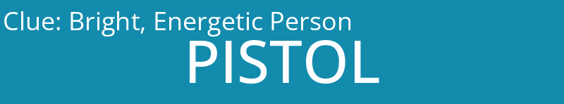 Bright, Energetic Person