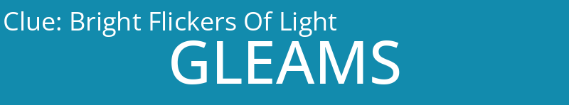 Bright Flickers Of Light