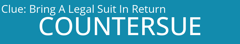 Bring A Legal Suit In Return