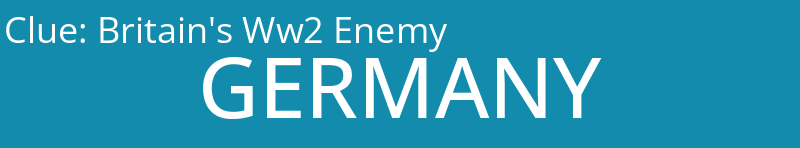 Britain's Ww2 Enemy