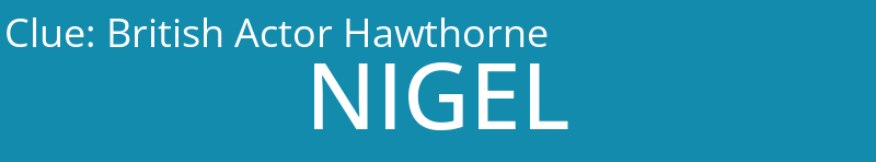 British Actor Hawthorne