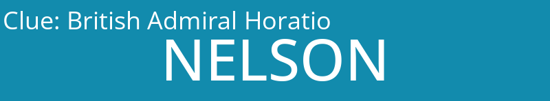 British Admiral Horatio