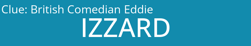 British Comedian Eddie