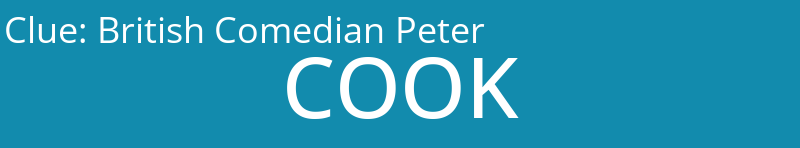 British Comedian Peter