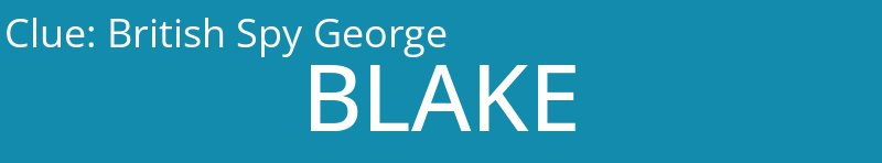 British Spy George