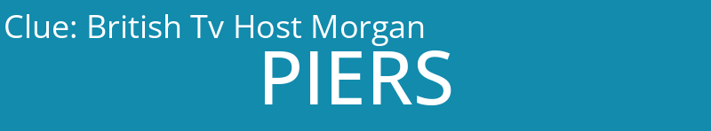 British Tv Host Morgan