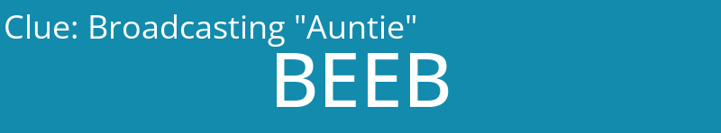 Broadcasting "Auntie"