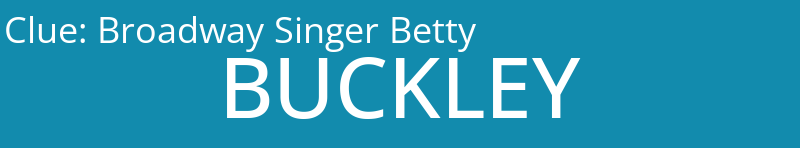 Broadway Singer Betty