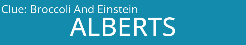Broccoli And Einstein