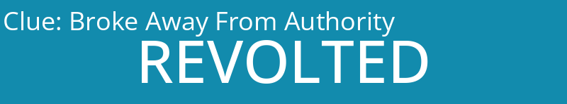 Broke Away From Authority