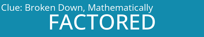 Broken Down, Mathematically