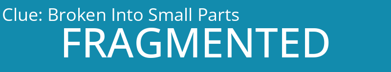 Broken Into Small Parts