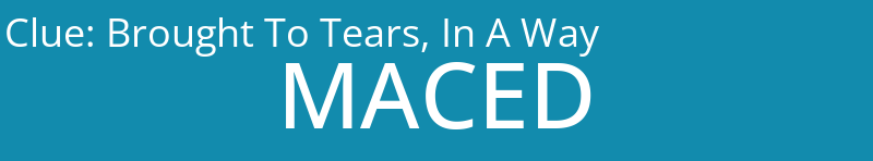 Brought To Tears, In A Way