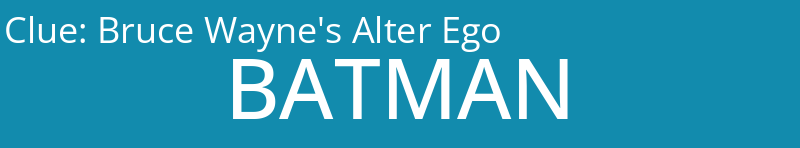 Bruce Wayne's Alter Ego