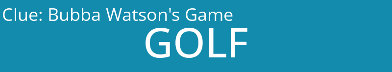 Bubba Watson's Game