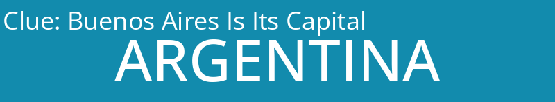 Buenos Aires Is Its Capital
