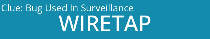 Bug Used In Surveillance