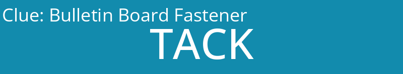Bulletin Board Fastener