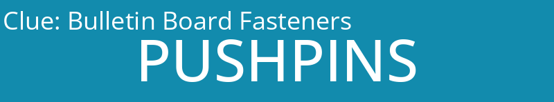 Bulletin Board Fasteners