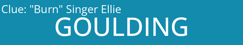 "Burn" Singer Ellie