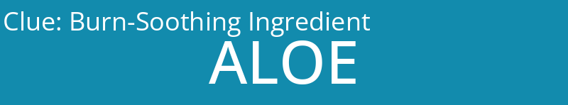 Burn-Soothing Ingredient