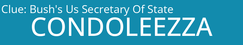 Bush's Us Secretary Of State