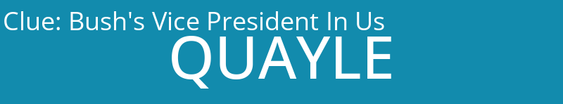 Bush's Vice President In Us